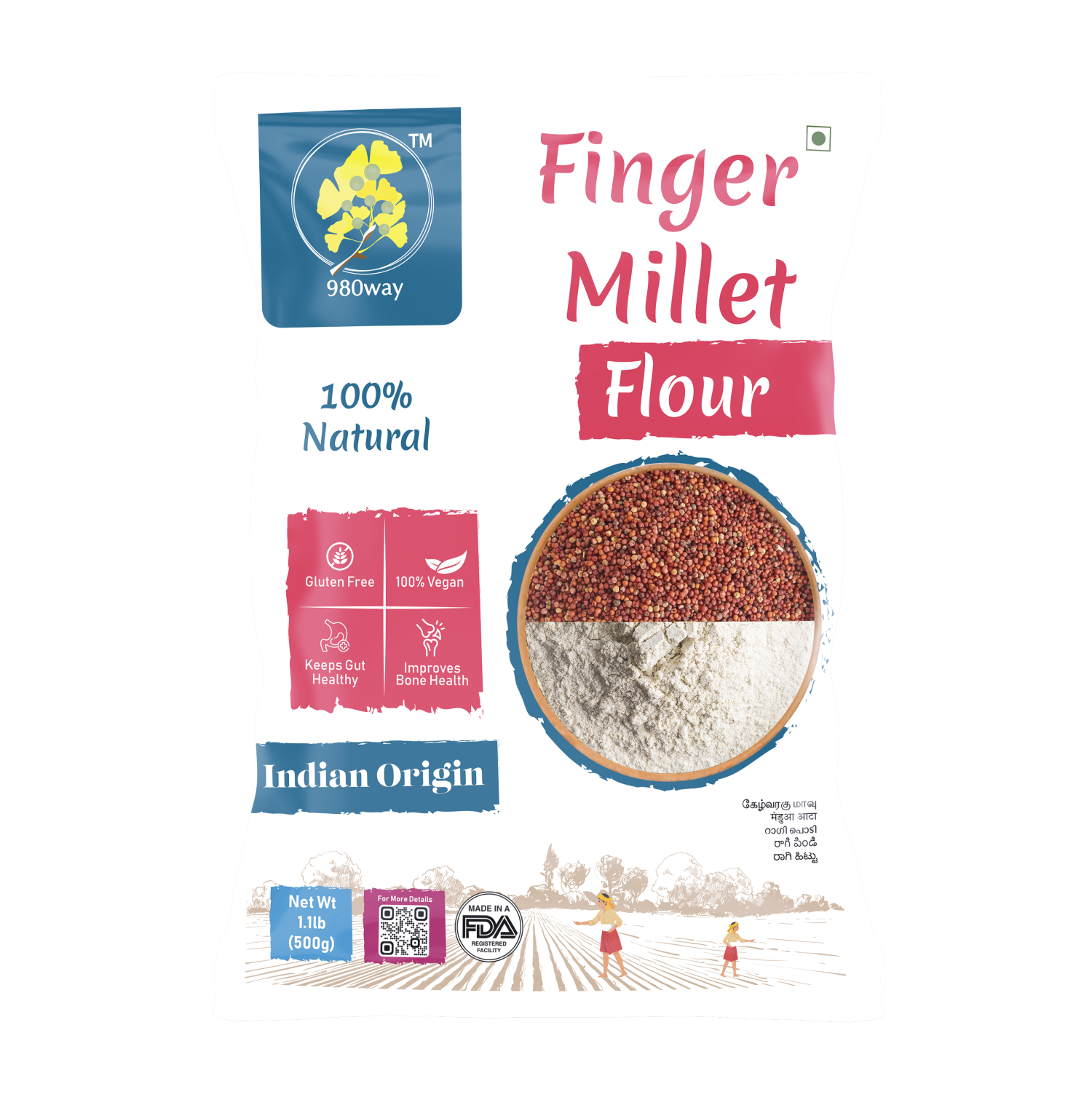 Finger (Ragi) Millet Flour