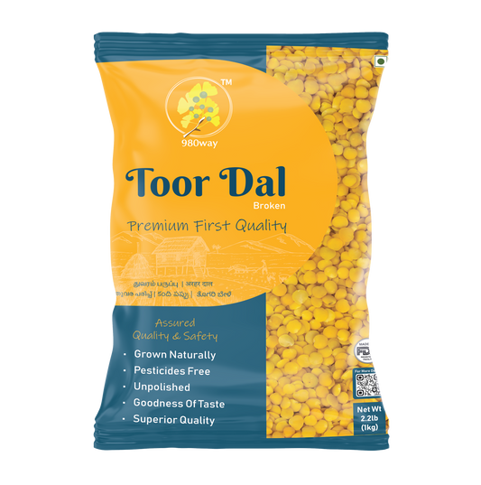 Split Pigeon Peas (Toor) Dal