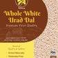 Black Gram Whole (White Urad) Dal - 1000 gms (2.2 lbs)